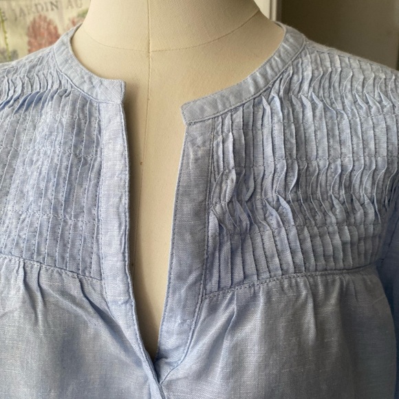 Joie 100%linen blouse size S - Picture 3 of 11